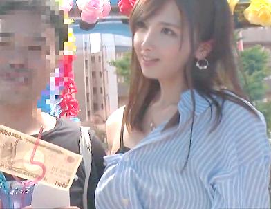 《MM号》モデル体型のS級ギャルがお金目当てに羞恥プレイ！「おしっこ出ちゃう～（汗」潮吹きマンコにぶち込まれアヘ顔イキ！