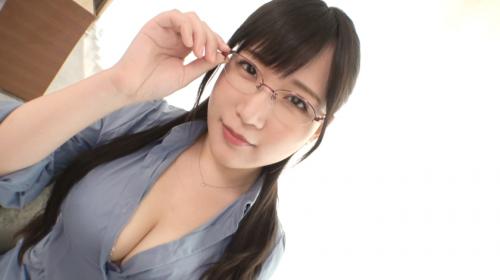 規格外のＨカップ爆乳！眼鏡教師。押し寄せる快楽の大波に呑みこまれ溺れてゆく！