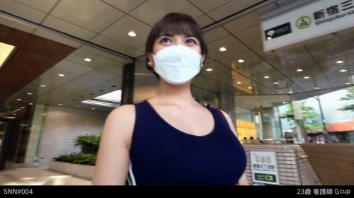 ショートボブが似合うＧカップ看護師とマッチング、とにかく明るいグラマラスな博多娘！