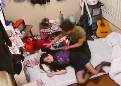 酔った人妻を自宅に連れ帰り無理やり犯して中出しする鬼畜！