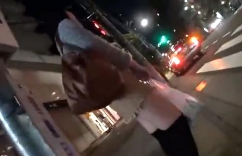 帰宅するお姉さんの後を付け家に押し入り輪姦中出しする鬼畜達！