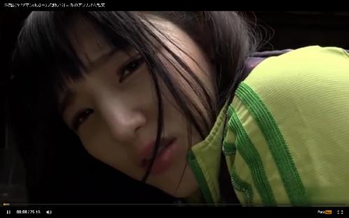 【ギャル】野外Fuck！山でギャルのアナル2穴攻め　苦悩な表情だが快感☆