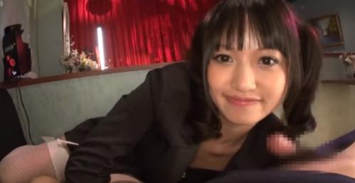 美少女の濃厚フェラ
