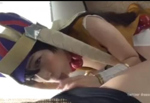 素人にコスプレさせてハメ　FGOコス