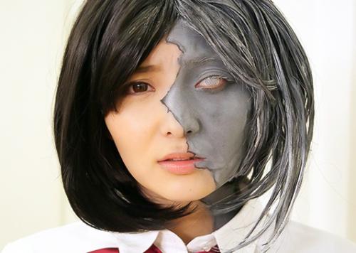 【妃月るい】転校生は石化蛇男！いじめの仕返しにクラスの女子を石化して好き放題に犯す！強制イラマ・激ピストン・中出し・電マ責め！！