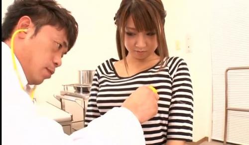 北川瞳【セクハラ診察】病院の検査で爆乳ギャルが悪徳医師に聴診器あてられておっぱい揉みまくられるｗ