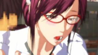 新精紀なエヴァあのメガネキャラH　３D[Adult animation hentai animation]