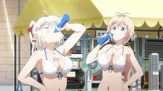 一般アニメ　勇者も仕事失って電気屋になる時代である　サービスシーン満載な