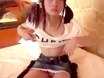 《JK援交》女子校生の援助交際現場のヤバイやつ！無言の女子校生を体操服に着替えさせエッチなコスプレ撮影会ｗ