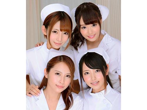 《浜崎真緒 乙葉ななせ 花咲いあん 美咲かんな》エロすぎる巨乳や爆乳ナースのパンチラ天国で勃起チンポが奪われるｗｗ