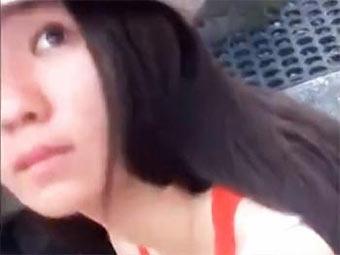 《JKブラチラ胸チラ盗撮》可愛い女の子の胸のスキマを狙って乳首隠し撮り撮影したけど即バレしてマジ逮捕案件ｗｗｗｗ