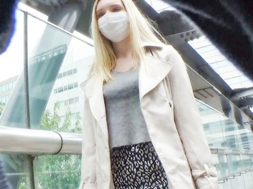【素人ナンパ】色白美肌！史上最高の白人娘！侍チンポにロリマン濡れまくりのエロ奴隷が生ハード姦にアヘアヘ連発だぜ！
