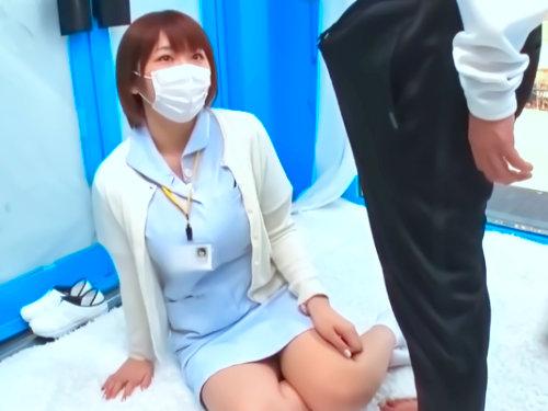 【人気企画】ホントに脱いじゃった白衣の天使ｗｗｗ看護師マジミラ！絶倫チンコにうっとり赤面！仕事中にタダマンされた爆乳乙女