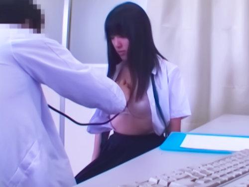 【胸糞行為】ホントに診療ですよね･･･？！無垢なＪＣのカラダは最高！悪徳医師にイタズラ羞恥の生チンチン挿入されちゃうぜ！