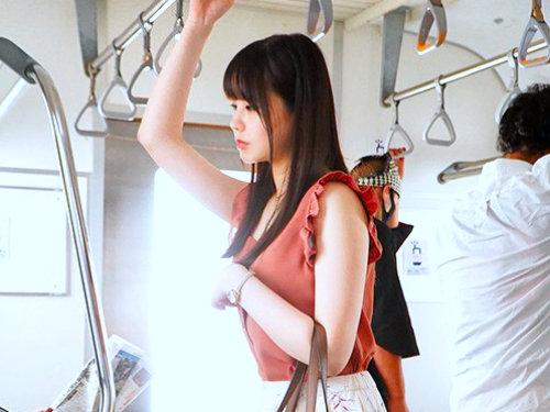 【痴漢凌辱】怖くて声も出せない可憐少女を超外道ｗｗｗ逃げられない密室で究極セクハラ！巨乳鷲掴みペニス挿入される清楚娘