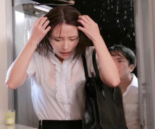 【巨乳×女教師】びしょ濡れ教師の透ける下着にフル勃起！担任教師を押し倒してえちえち爆乳を無理ハメ激辱してやったぁｗｗｗｗｗｗ