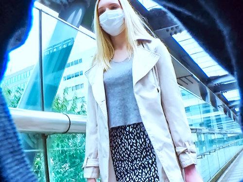 【北欧美女】侍チンポ最高デーーース♡長身プロモーション！美肌巨乳なブロンド美女はアソコも一級品！日本男児にメロメロ白人娘