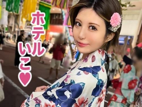 浴衣姿が映えまくりなショートカット美女をガツハメから種付けしちゃったよｗ