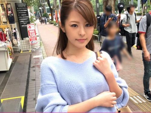 【素人軟派】23才の営業アシスタントお姉さんの透け透け真っ黒エロパンからずらしハメFUCKｗ