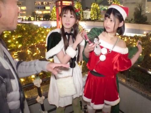 【素人軟派】聖夜にサンタコスで自撮りしてる小悪魔美女を捕獲しガツハメ堪能しちゃうよｗ