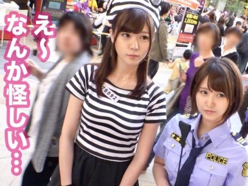 【素人軟派】ハロウィン2018でアイドル級美少女をナンパし4Pでハーレムｗ