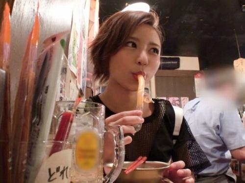ヨダレ垂らしながら感じまくるショートカット美少女をガツハメ堪能しちゃうよｗ