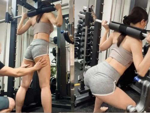 美乳巨尻キツマンの神スタイルをした美人トレーナーをガツハメから種付けしちゃったよｗ