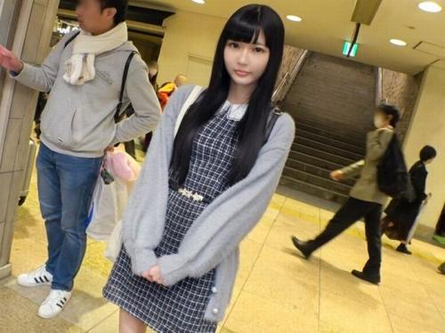 【素人軟派】色白な黒髪ロングの20才の美少女地下アイドルとまったりエッチを楽しんじゃうよｗ