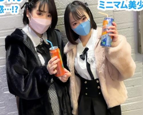 【素人軟派】2人組のビッチ美少女をナンパし4Pでガツハメ堪能しちゃうよｗ