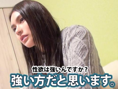 【企画軟派】黒木メ○サ似の名古屋出身のハーフ系美女を家まで送った後はエッチを堪能しちゃうよｗ