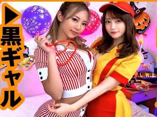 【乱交】エロ過ぎ底抜けド淫乱ビッチの黒ギャル、白ギャルと4Pで種付けFUCKｗ