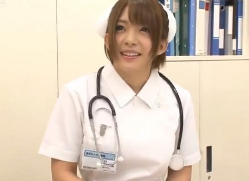 1日看護師になってもらいチンポしゃぶりまくる！患者さんの溜まった射精処理する淫乱ナースw