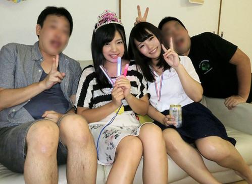 彼女の誕生日会で酒に呑まれた女の子がノリノリでチンポをしゃぶって我慢できずに彼女自らもSEXに堕ちる…。