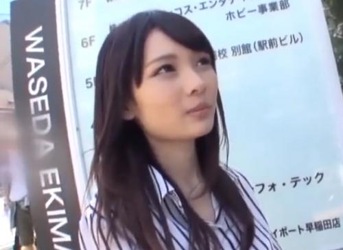 <素人ナンパ>ナンパした美少女に素股したらまさかのヌルッと挿入！そのままセックスしちゃう