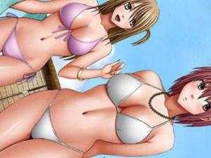＜クリムゾンバタフライ＞巨乳水着美女がドスケベ幽霊に憑りつかれる！「やだやだ！イッちゃうぅぅぅぅ❤❤❤❤」