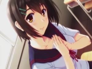 巨乳JKの幼馴染をレイプ！濡れた制服が透けて欲望抑えきれずにセックス！