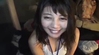 【SOD社員】美人女子社員AD大森カレンの個人撮影！かなり慎重な方ですが巨乳でエロ顔の美魔女にち◯ぽも勃起状態！！