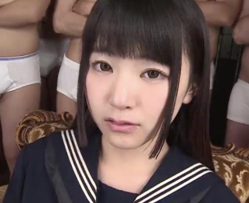 【木村つな】今からこのロリ美少女が身体中精液まみれにされます。髪にも顔にも口内にもドロドロザーメンぶちまけろ！