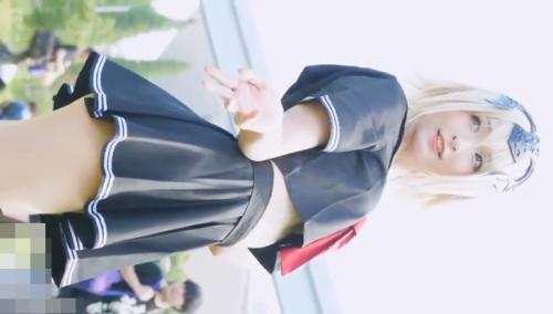 【アニコス】【コスプレ】もはや神がかってる(ﾟдﾟ:)ﾊｧﾊｧ♡コミケで激カワレイヤーのパンチラGET♡