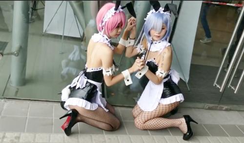 【アニコス】【コスプレ】コミケで見つけた鬼がかってる激カワレイヤー♡こんな異世界で生活したいww
