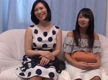 【母娘ナンパ】お金に目がくらんだ親子、ただ話をするだけのはずが中出しされるはめに