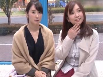 【マジックミラー号】白金に住むセレブ妻をナンパ！乱交プレイでイキまくる奥様たち