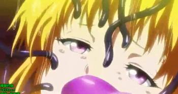 友達を救うために犯されちゃう？！触手攻めに遭った美少女が快楽堕ち！