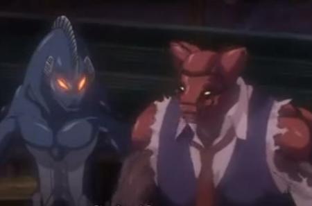 バケモノの魔の触手によって拘束され女性の大切な股間を攻撃刺激される！