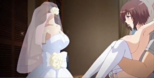 ウェディングドレスだけは汚さないで！