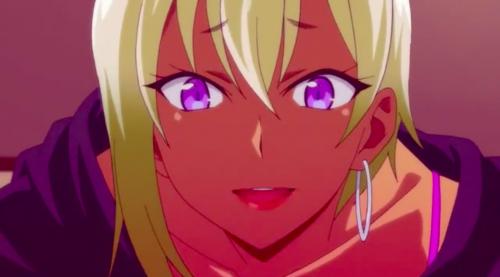 痴女黒ギャルが顔を谷間に挟んできて変態誘惑♡「したいの？・・・」