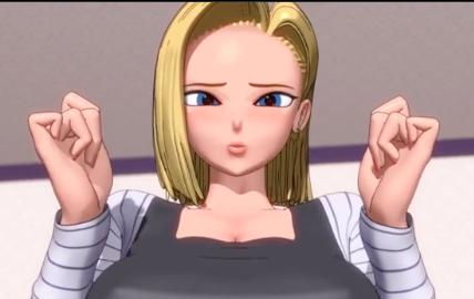 【ドラゴンBALL】17号がセルに吸収された後でクリリンのお嫁入前の18号なので地球上は大混乱の時に淫乱セックス！