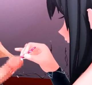 尿道をこんなにいじられてビクッビクってしているのを楽しんでいる彼女はSっ気の攻めたり攻められたり狂喜乱舞の世界‼