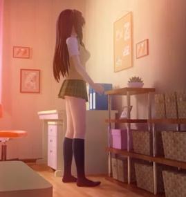 黄色い制服が可愛らしい純情な女子高生の恋人との悩みやセックスの悩みの中に大人の階段を登る過程が垣間見れる！