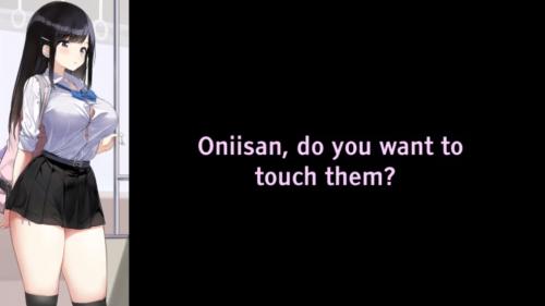 どう？私のおっぱい！掌に収まらない位の爆乳おっぱい！お兄さん、触るの初めてでしょ！うふっ❤